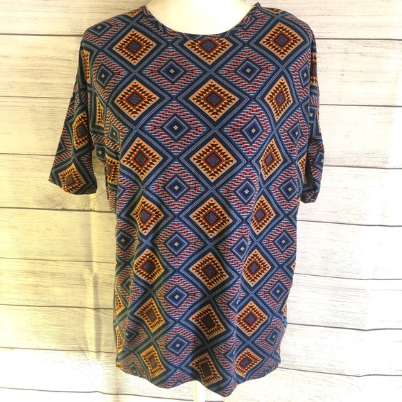 Lularoe | Irma Diamond Print - Picture 1 of 2